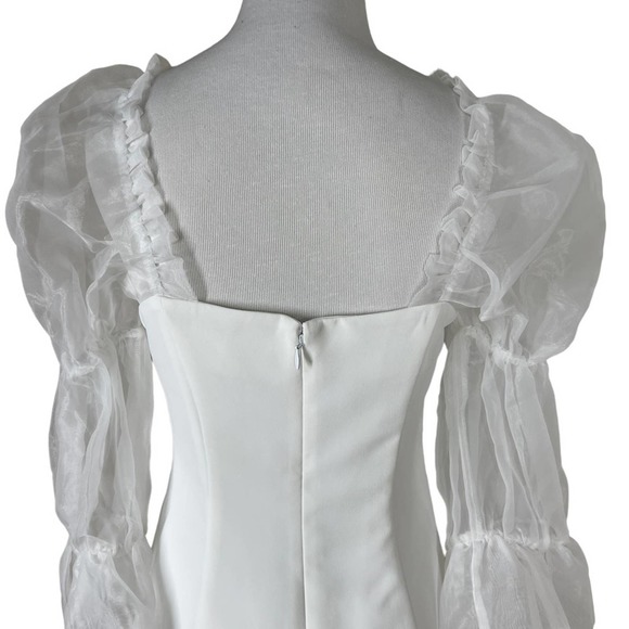 Tia Dress in Ivory Amanda Uprichard Size Small NWOT - Picture 9 of 10